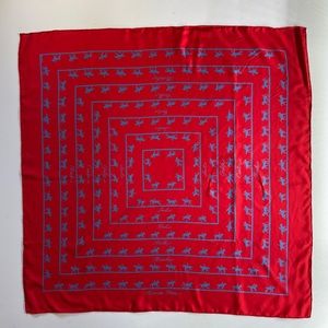 Hermes silk scarf "Les Allures"